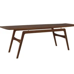 Warm Nordic Surfboard coffee table, walnut
