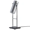 Warm Nordic Trombone table lamp, aluminium
