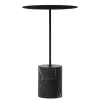 Wendelbo Calibre side table, high, black - Nero Marquina marble
