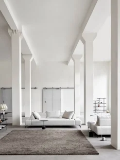 Wendelbo Calibre side table, high, black - Nero Marquina marble