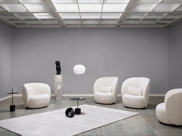 Wendelbo Calibre side table, low, black - Nero Marquina marble