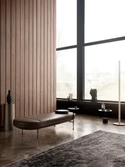 Wendelbo Calibre side table, low, black - Nero Marquina marble