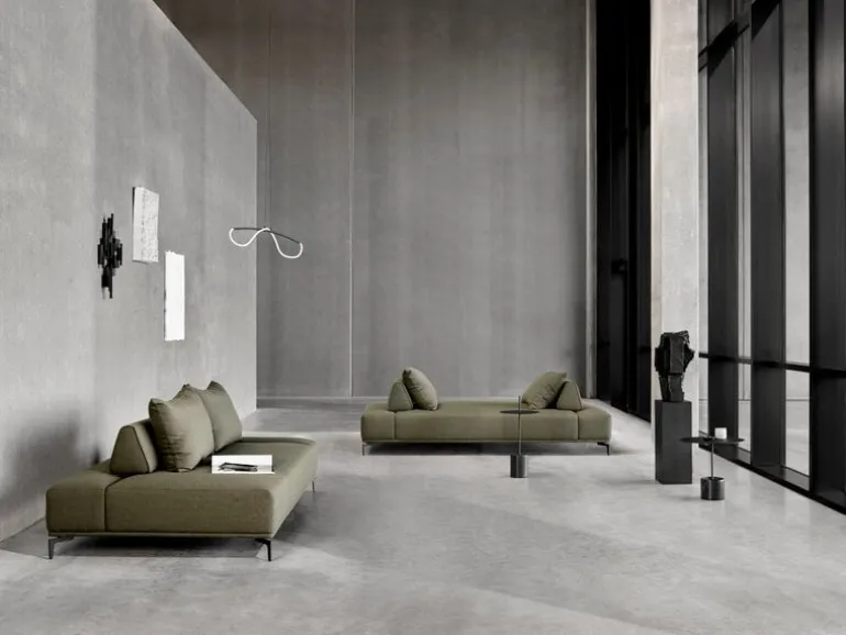 Wendelbo Calibre side table, low, black - Nero Marquina marble