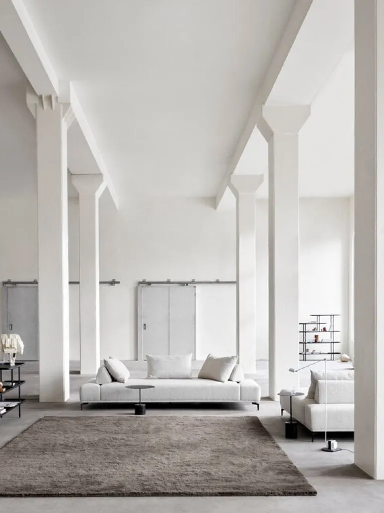 Wendelbo Calibre side table, low, black - Nero Marquina marble