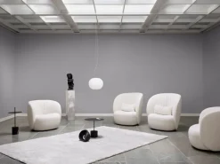 Wendelbo Calibre side table w. handle, high, black - Nero Marquina marble