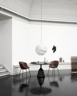 Wendelbo Coin dining table, 120 cm, black - oak black