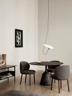 Wendelbo Coin dining table, 150 cm, brown - oak dark brown