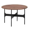 Wendelbo Floema coffee table, medium, black - walnut