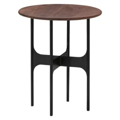 Wendelbo Floema coffee table, small, black - walnut