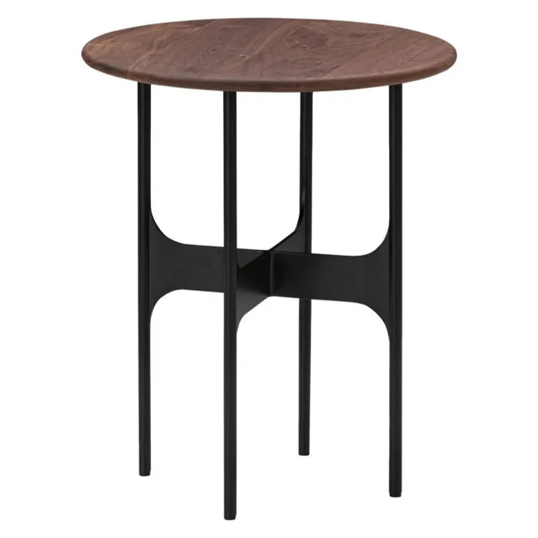 Wendelbo Floema coffee table, small, black - walnut