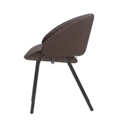 Wendelbo Folium dining chair, brown - Remix 3 356 dark brown