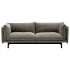 Wendelbo Kite 2-seater sofa, black stained oak - Roco 08