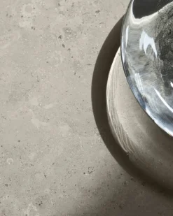 Wendelbo Ovata dining table, brown oak - Jura grey limestone