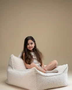 Wigiwama Beanbag chair, cream white