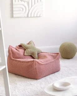 Wigiwama Beanbag chair, guava pink