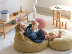 Wigiwama Bear beanbag chair, matcha