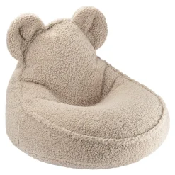 Wigiwama Bear beanbag chair, biscuit