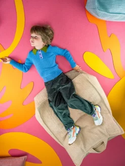 Wigiwama Big Lounger beanbag, pink mousse