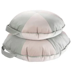 Wigiwama Cookie beanbag, small, misty green - dusty beige