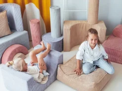 Wigiwama Flip chair, pink mousse