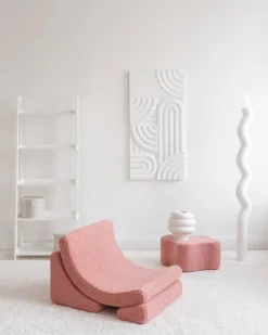 Wigiwama Moon chair, guava pink