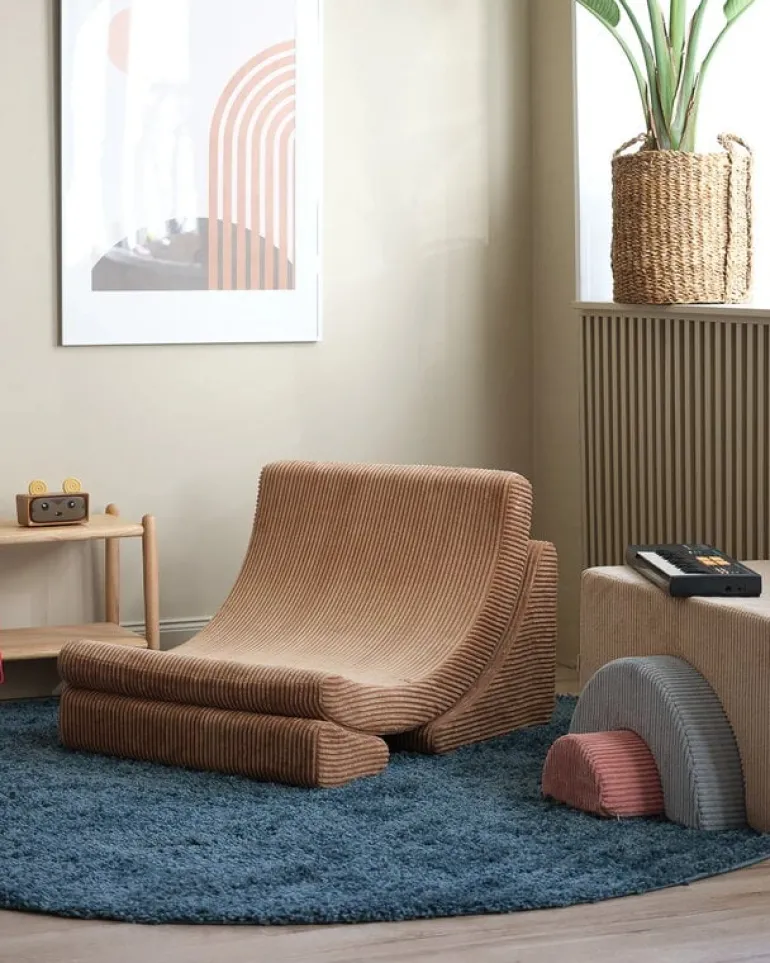 Wigiwama Moon chair, toffee