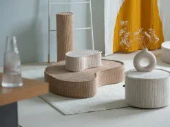 Wigiwama Pouffe set, peppermint green