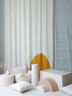 Wigiwama Pouffe set, peppermint green