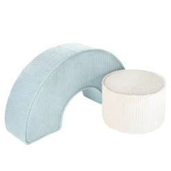 Wigiwama Pouffe set, peppermint green