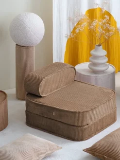 Wigiwama Pouffe set, pink mousse