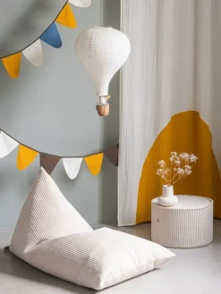 Wigiwama Pouffe set, pink mousse