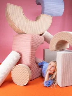 Wigiwama Rainbow playset, marshmallow