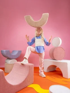 Wigiwama Rainbow playset, marshmallow