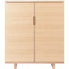 Wooden Credenza Tre cabinet