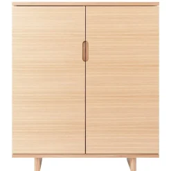 Wooden Credenza Tre cabinet