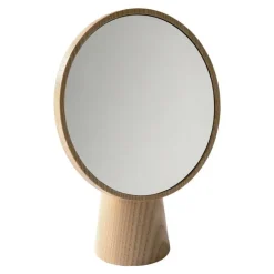 Wooden Kuvastin mirror, ash