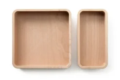 Wooden Offcuts Boxette box set, oiled beech