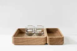 Wooden Offcuts Boxette box set, oiled oak