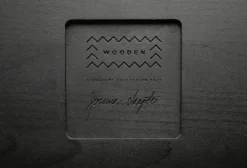 Wooden SJL extendable table, 120-180 cm, black beech