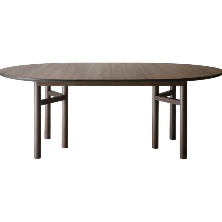 Wooden SJL extendable table, 140-200 cm, beech