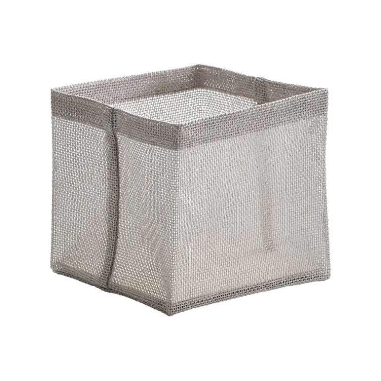 Woodnotes Box Zone container, 20 x 20 cm, stone
