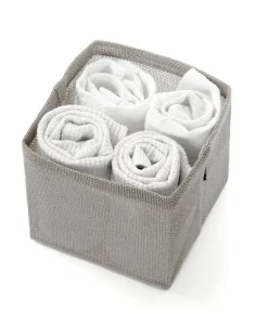 Woodnotes Box Zone container, 30 x 30 cm, stone