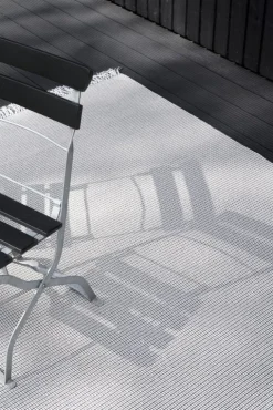 Woodnotes Grain In-Out rug, melange grey - light sand