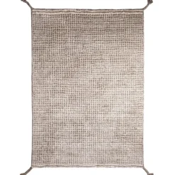 Woodnotes Grid rug, white - light grey