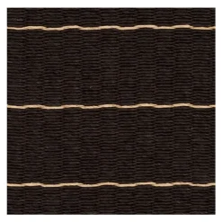 Woodnotes Line rug, black - natural