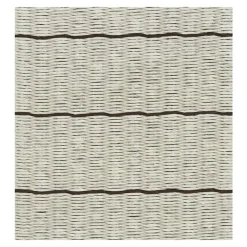 Woodnotes Line rug, stone - black