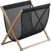 Woodnotes Magazine rack, oak - black