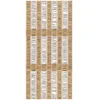 Woodnotes New York rug, natural - white