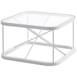 Woodnotes Twiggy table  66,5 x 66,5 cm, white