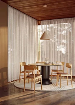 Woud Annular pendant, large, beige